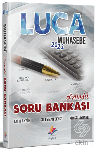 2022 Luca Muhasebe Çözümlü Soru Bankası