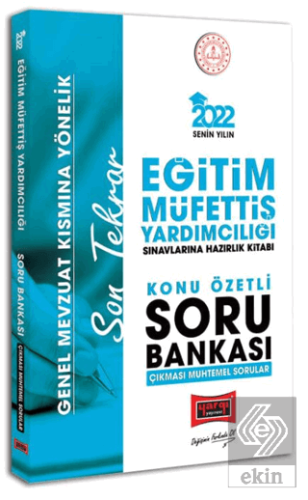 2022 MEB Eğitim Müfettiş Yardımcılığı Sınavına Haz