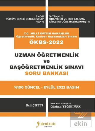 2022 MEB ÖKBS Uzman Öğretmenlik ve Başöğretmenlik