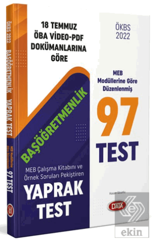 2022 ÖKBS Başöğretmenlik Yaprak Test