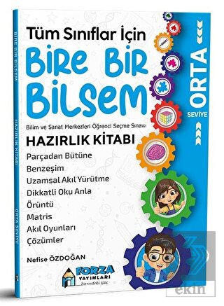 2022 Tüm Sınıflar İçin Bire Bir Bilsem Orta Seviye