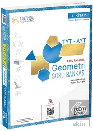 2022 TYT-AYT Konu Anlatımlı Geometri Soru Bankası 1.Kitap