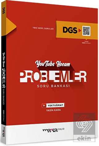 2023 DGS Youtube Hocam Problemler Soru Bankası Mar