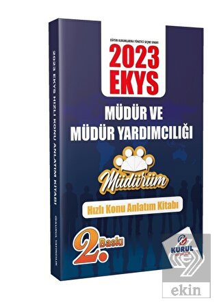 2023 EKYS Müdürüm Serisi Müdür ve Müdür Yardımcılı