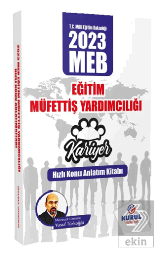 2023 Kariyer Serisi MEB Eğitim Müfettiş Yardımcılı