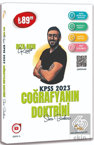 2023 KPSS Coğrafya Soru Bankası