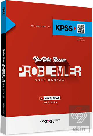 2023 KPSS Youtube Hocam Problemler Soru Bankası Ma