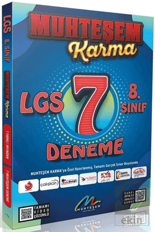 2023 LGS 7' li Karma Deneme Seti Muhteşem Yayınlar