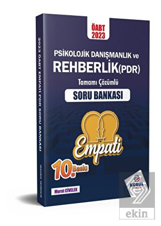 2023 ÖABT Empati Psikolojik Danışmanlık ve Rehberl