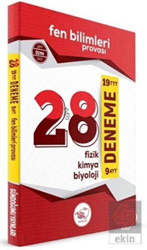 2023 TYT AYT Fen Bilimleri 28 Deneme Sınavı Gün Do