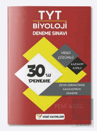 2023 TYT Biyoloji ÖSYM Formatında Video Çözümlü Ye