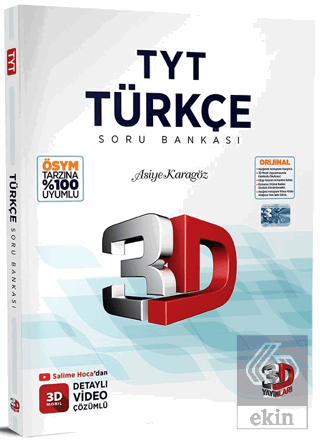 2023 TYT Türkçe Soru Bankası 3D Yayınları