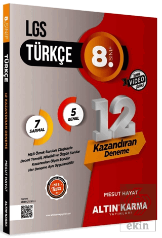 2024 8. Sınıf LGS Türkçe 12'li Sarmal Deneme