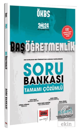 2024 Başöğretmenlik Soru Bankası