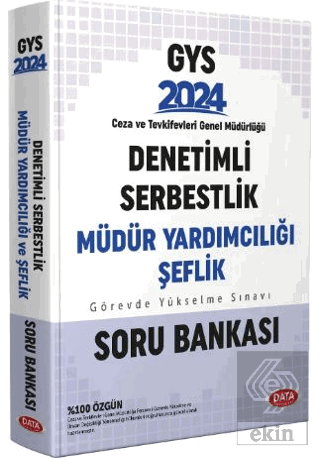 2024 Ceza ve Tevkifevleri Denetimli Serbestlik Müdür Yardımcılığı ve Ş