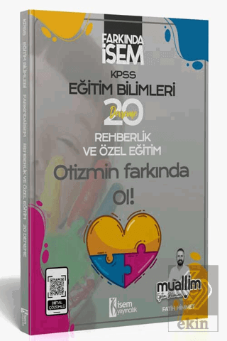 2024 Farkında İsem KPSS Eğitim Bilimleri Rehberlik ve Özel Eğitim 20 D