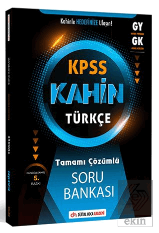 2024 Genel Yetenek Kahin Türkçe Tamamı Çözümlü Soru Bankası