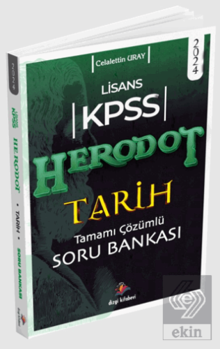 2024 Herodot KPSS Lisans Tarih Tamamı Çözümlü Soru Bankası