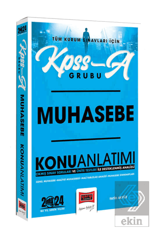 2024 KPSS A-Grubu Muhasebe Konu Anlatımı