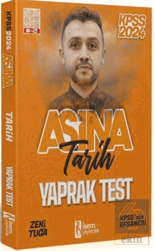 2024 KPSS Aşina Tarih Yaprak Test