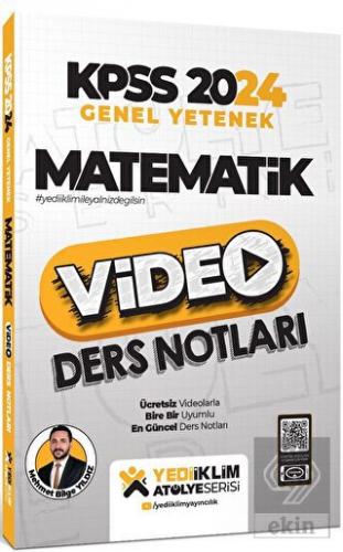 2024 Kpss Atölye Serisi Matematik Video Ders Notla