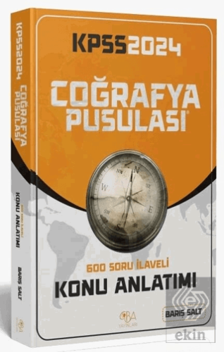 2023 KPSS Coğrafya Pusulası Konu Anlatımlı CBA Yay