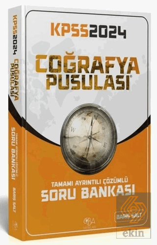 2023 KPSS Coğrafya Pusulası Soru Bankası Çözümlü