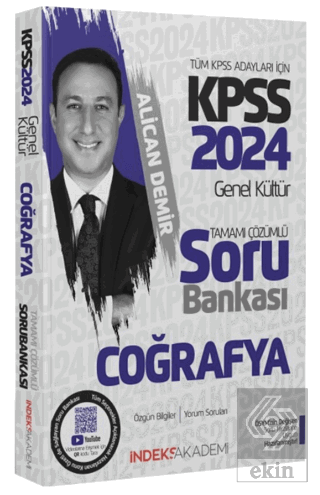 2024 KPSS Coğrafya Soru Bankası Çözümlü