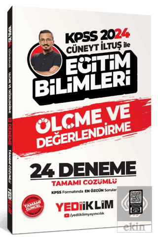 2024 KPSS Cüneyt İltuş ile Eğitim Bilimleri Ölçme