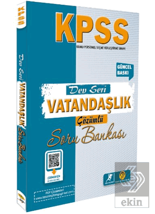 2024 KPSS Dev Seri- Vatandaşlık Soru Bankası