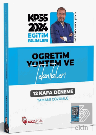 2024 KPSS Eğitim Bilimleri Öğretim Yöntem ve Tekni