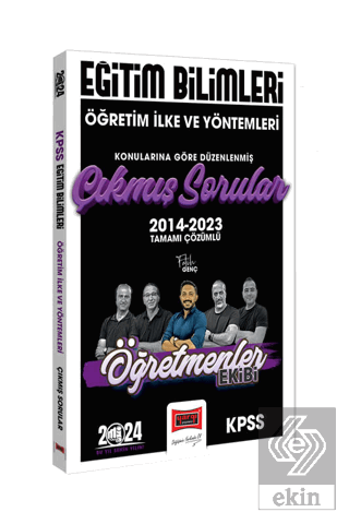 2024 KPSS Eğitim Bilimleri Öğretmenler Ekibi Öğret