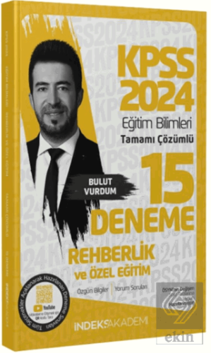 2024 KPSS Eğitim Bilimleri Rehberlik ve Özel Eğiti