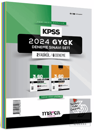 2024 KPSS Genel Yetenek Genel Kültür Deneme Sınavı