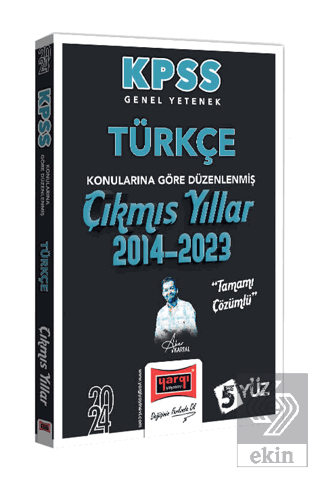 2024 KPSS Genel Yetenek Türkçe Konularına Göre Düz