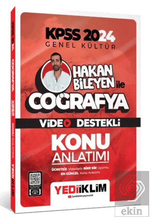 2024 KPSS Hakan Bileyen ile Coğrafya Video Destekl