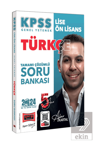 2024 KPSS Lise Ön Lisans 5Yüz Ekibi Türkçe Tamamı