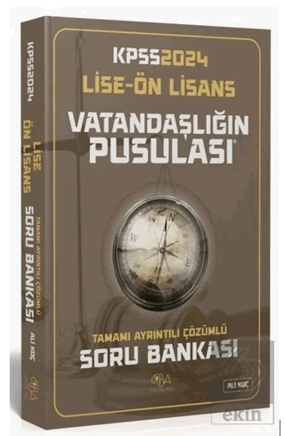 2024 KPSS Lise Ön Lisans Vatandaşlık Vatandaşlığın