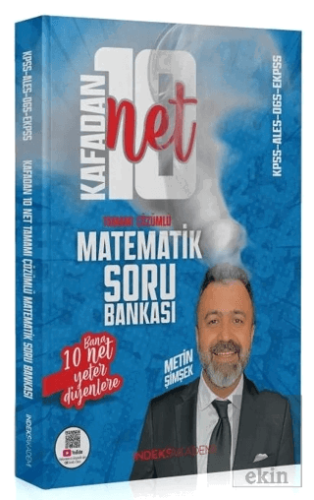 2024 KPSS Matematik Kafadan 10 Net Soru Bankası Çö