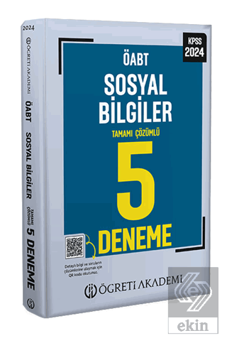 2024 KPSS ÖABT Sosyal Bilgiler Tamamı Çözümlü 5 De