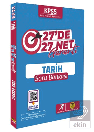 2024 KPSS Tarih 27 De 27 Net Soru Bankası