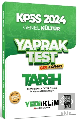 2024 KPSS Tarih Yaprak Test Çek Kopart