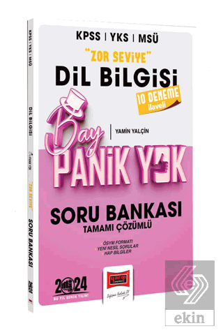 2024 KPSS YKS MSÜ Bay Panik Yok Dil Bilgisi Zor Se