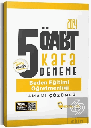 2024 ÖABT Beden Eğitimi Öğretmenliği 5 Kafa Deneme Çözümlü