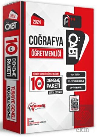 2024 ÖABT Coğrafya Öğretmenliği Türkiye Geneli 10