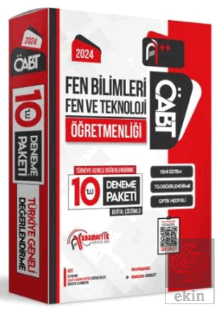 2024 ÖABT Fen Bilimleri Öğretmenliği Türkiye Genel