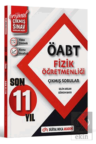 2024 ÖABT Fizik Son 11 Yıl Orijinal Çıkmış Sınav Soruları Video Çözüml