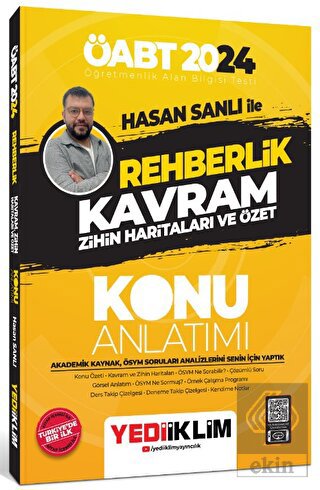 2024 ÖABT Hasan Sanlı ile Rehberlik Kavram Zihin H