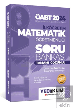 2024 ÖABT İlköğretim Matematik Öğretmenliği Tamamı