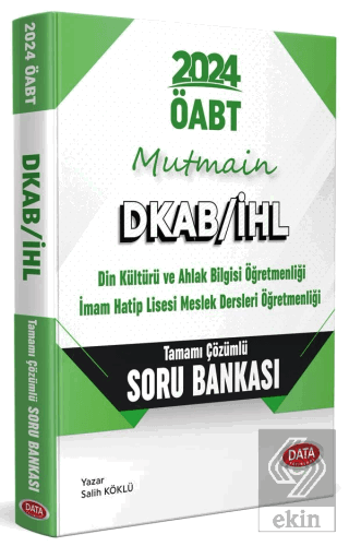 2024 ÖABT Mutmain DKAB/İHL Tamamı Çözümlü Soru Ban